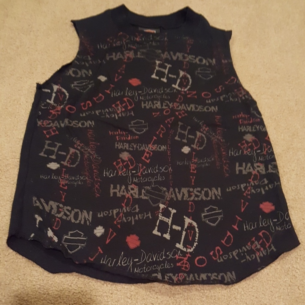 Harley Davidson tank, small.